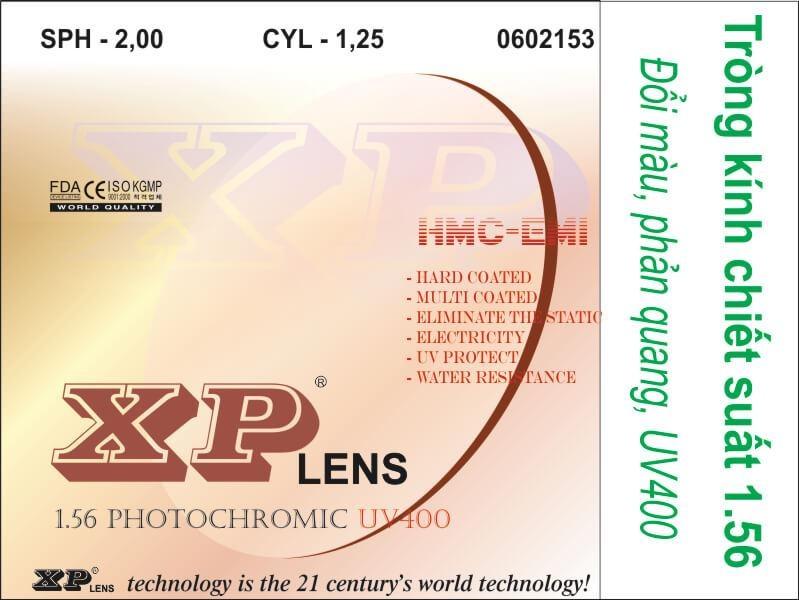 Xplens đổi màu Mắt kính đổi màu