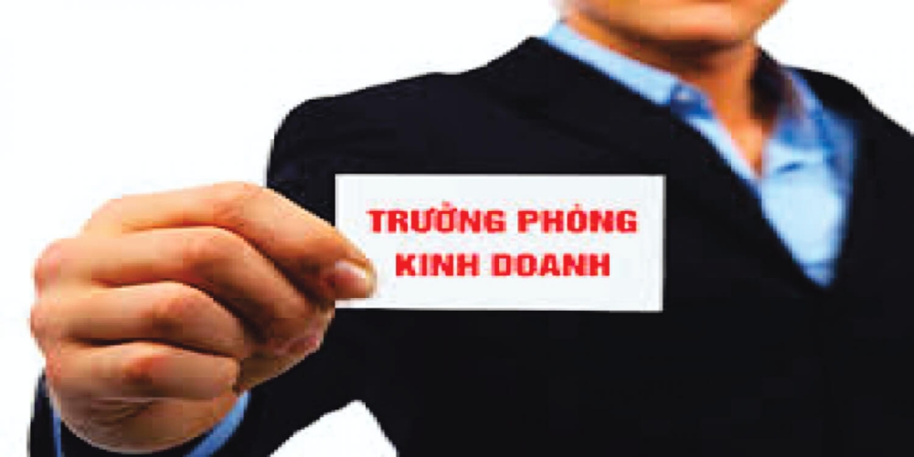 Trưởng phòng kinh doanh